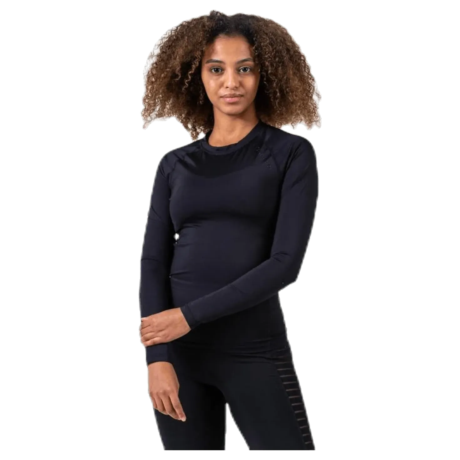 Compression L/S Black