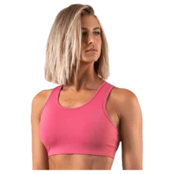 Compression Sports Bra C/D Pink