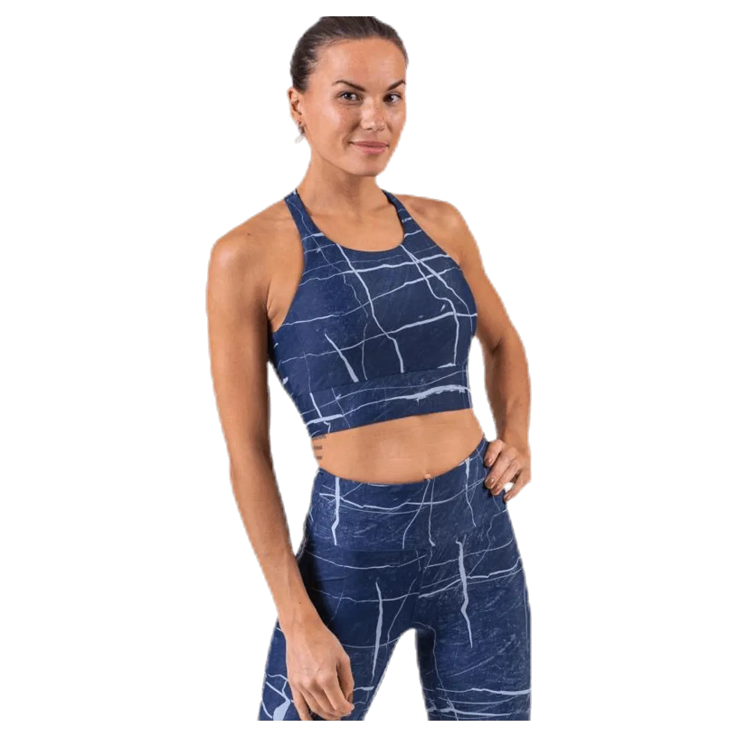 Concious Connected Sports Top Blue