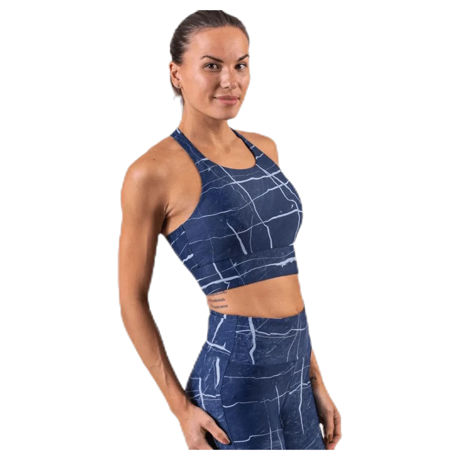 Concious Connected Sports Top Blue