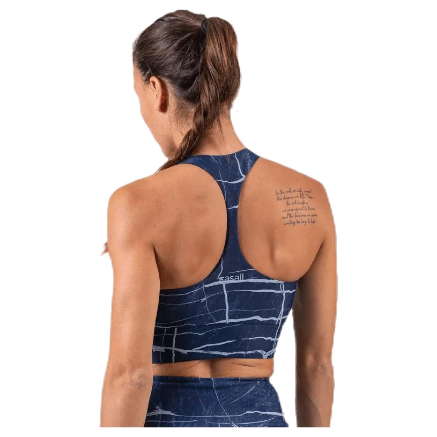 Concious Connected Sports Top Blue