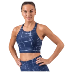 Concious Connected Sports Top Blue