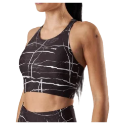 Concious Connected Sports Top Brown/White