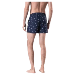 Confetti Palm Swim Shorts Blue