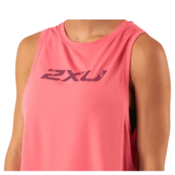 Contender Crop Tank-W Pink