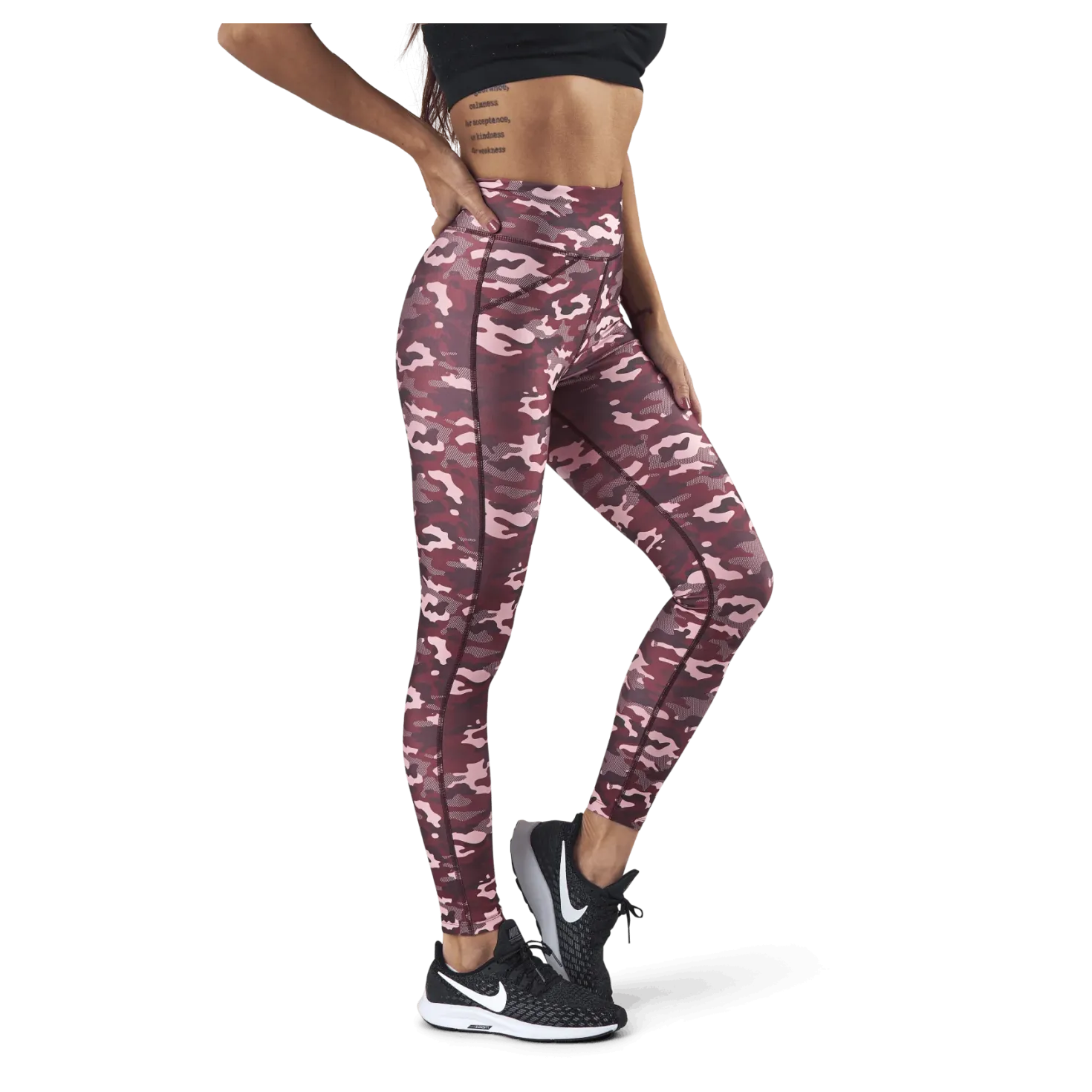 Control 7/8 Tights Pink