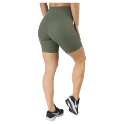 Core Biker Shorts Washed Green
