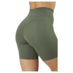 Core Biker Shorts Washed Green