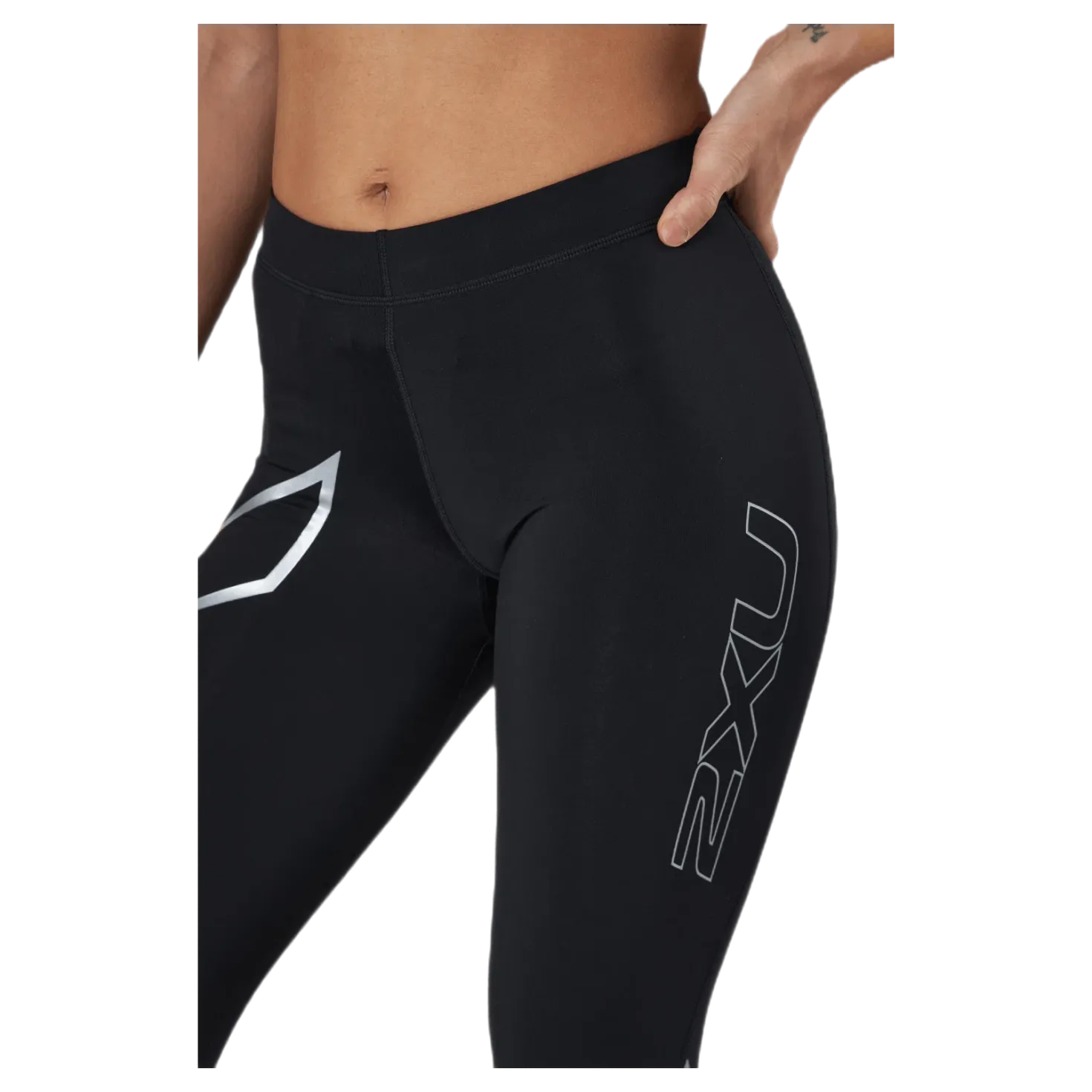 Core Compression 7/8 Tight Black/Silver