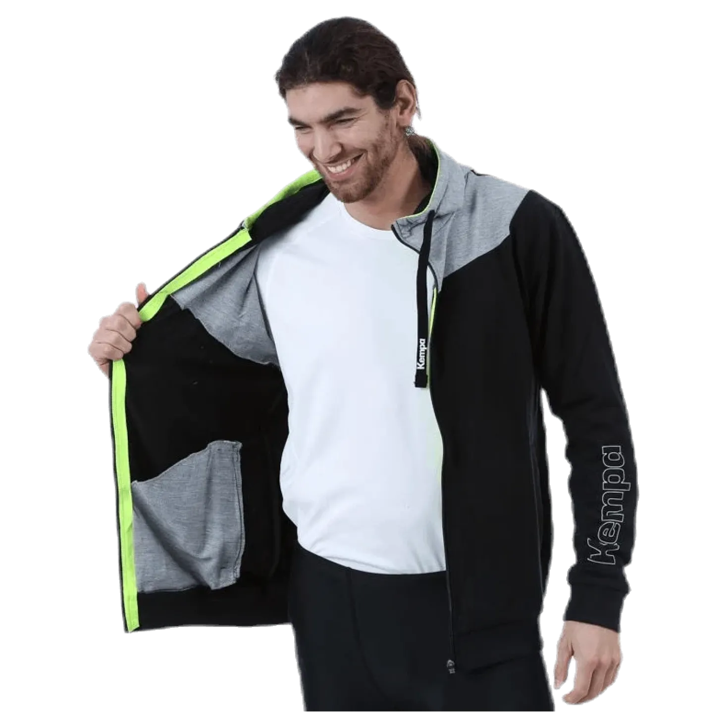 Core 2.0 Hood Jacket Black/Grey