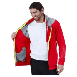 Core 2.0 Hood Jacket Grey/Red