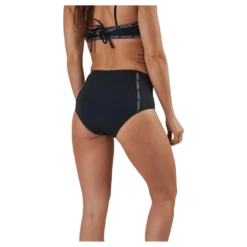 Core Logo Tape High Waist Bikini Brief Black
