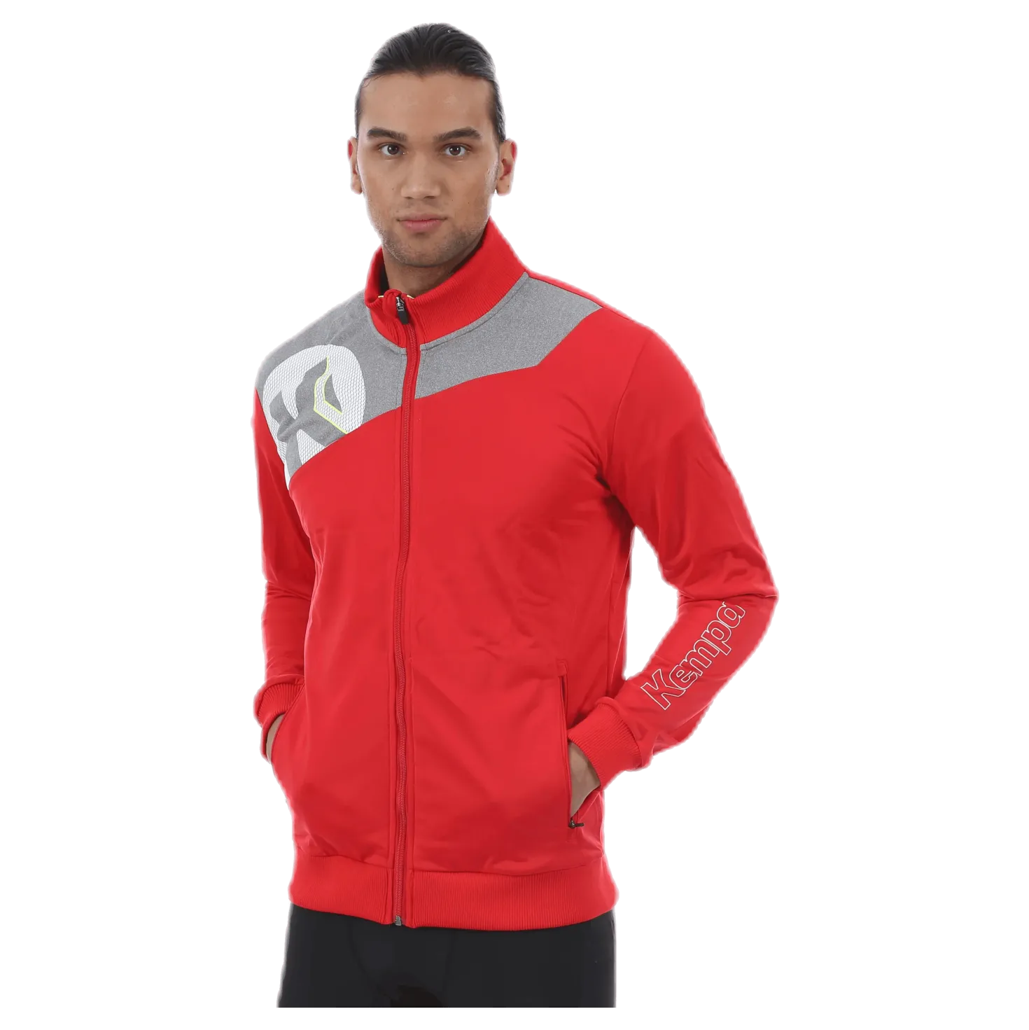 Core 2.0 Poly Jacket Grey/Red