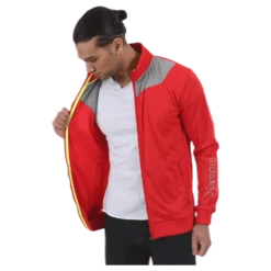 Core 2.0 Poly Jacket Grey/Red