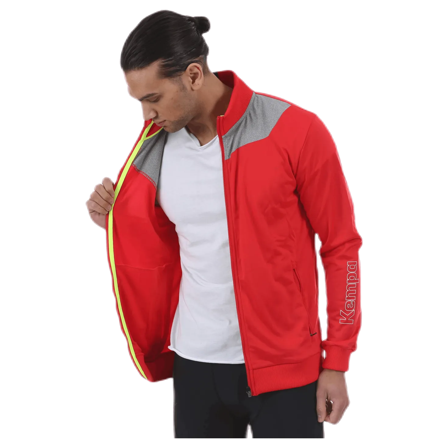 Core 2.0 Poly Jacket Grey/Red