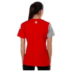 Core 2.0 Shirt W Grey/Red