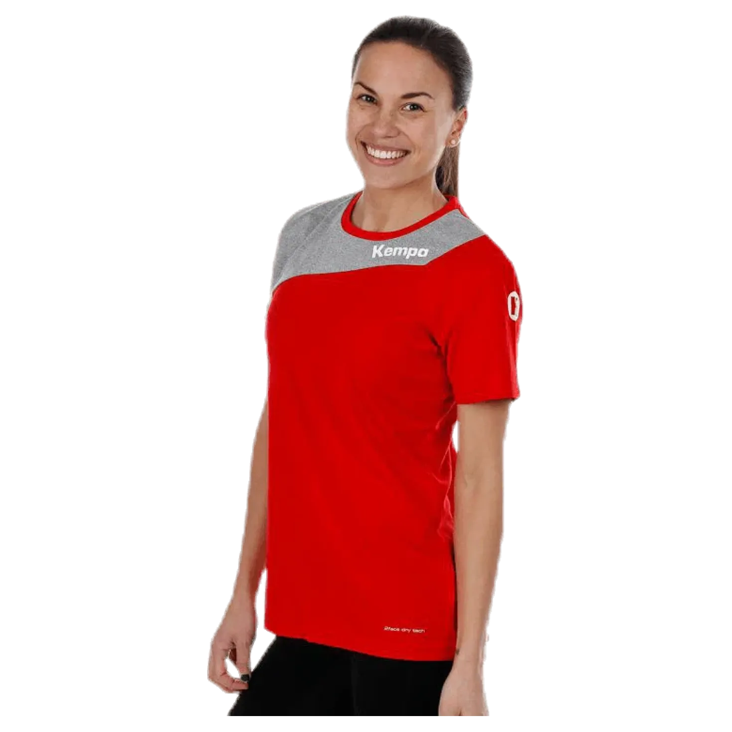 Core 2.0 Shirt W Grey/Red