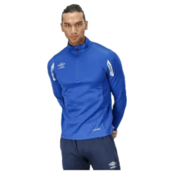 Core Sweat Half Zip Blue