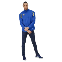 Core Sweat Half Zip Blue/Yellow