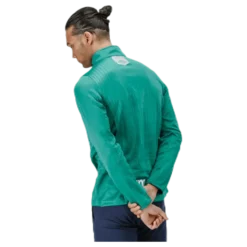 Core Sweat Half Zip Green