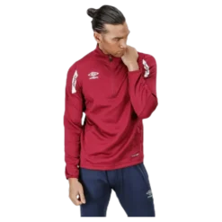 Core Sweat Half Zip Red