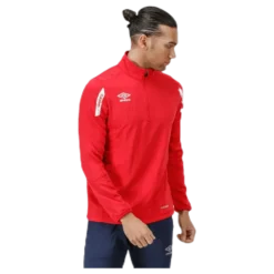 Core Sweat Half Zip Red