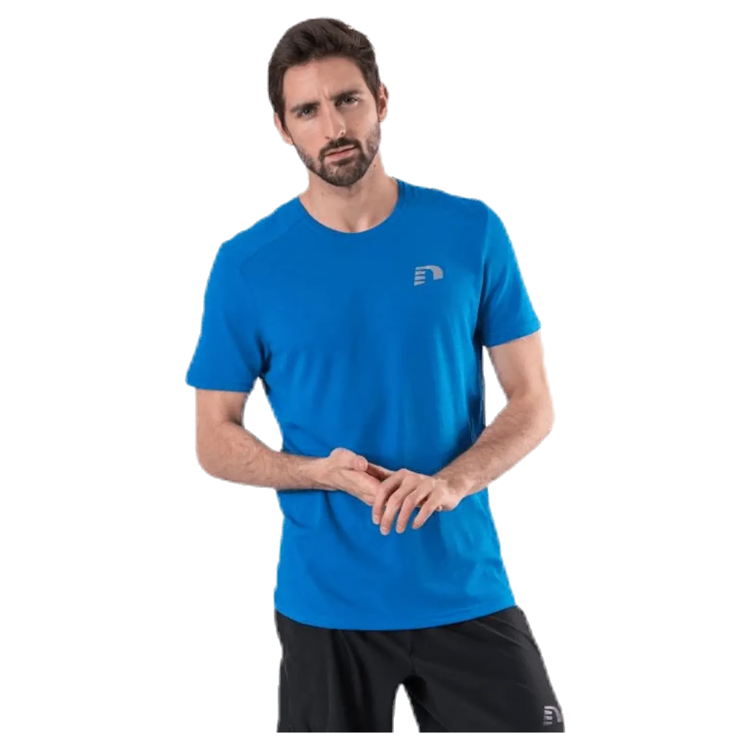 Cotton/Poly Tee Blue