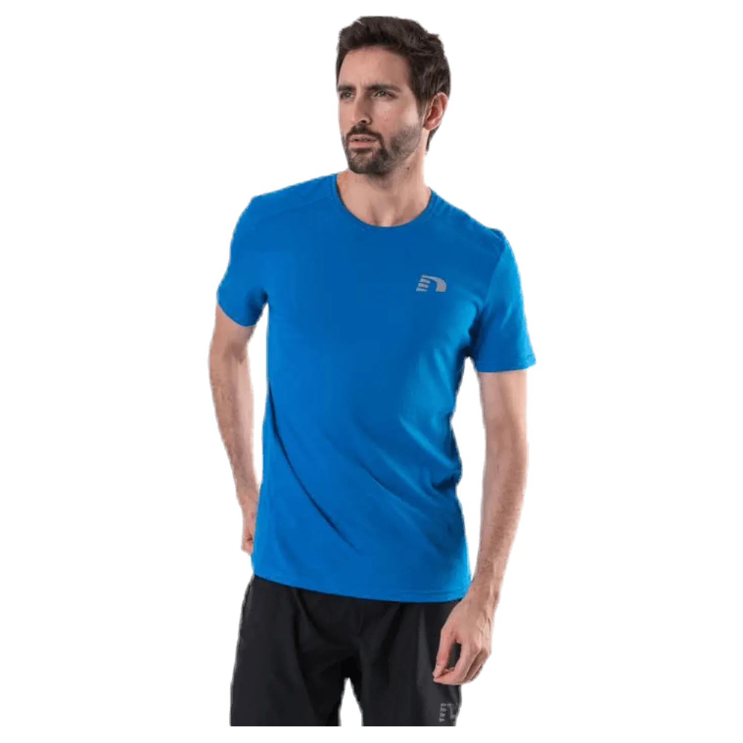 Cotton/Poly Tee Blue