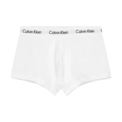 Cotton Stretch 3P Low Rise Trunk White