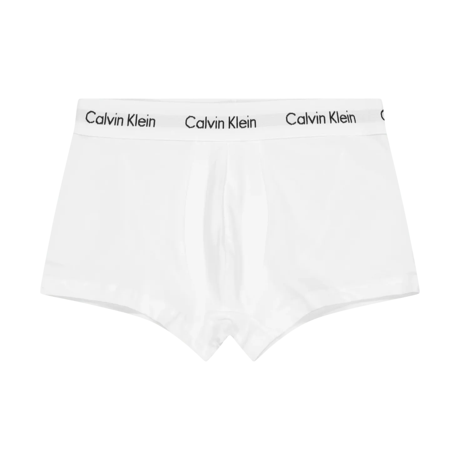 Cotton Stretch 3P Low Rise Trunk White