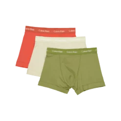 Cotton Stretch Trunk 3pk Multi