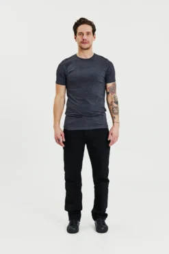 Crew-Neck 2-pack Grey Melange