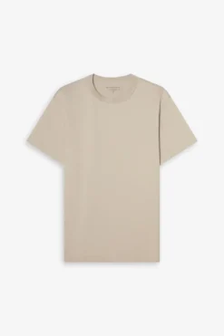 Crew-Neck Pima Greige