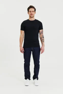 Crew-Neck regular Black