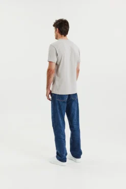 Crew-Neck regular Greige