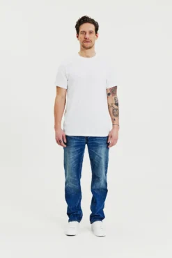 Crew-Neck regular White