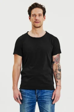 Crew-Neck relaxed Black