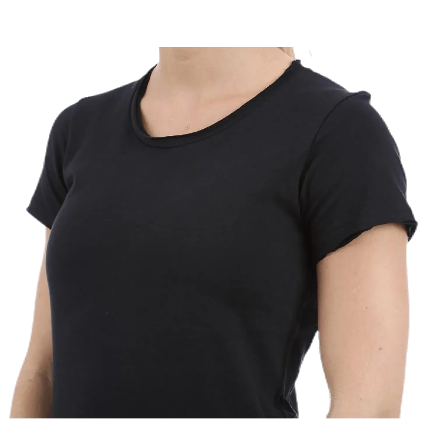 Crew-Neck Relaxed Black
