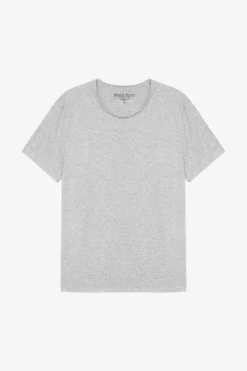 Crew-Neck relaxed Grey Melange