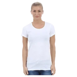 Crew-Neck Relaxed White