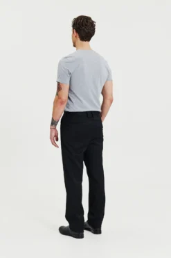 Crew-Neck Slim Grey Melange