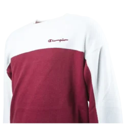 Crewneck Sweatshirt Jr Pink/White