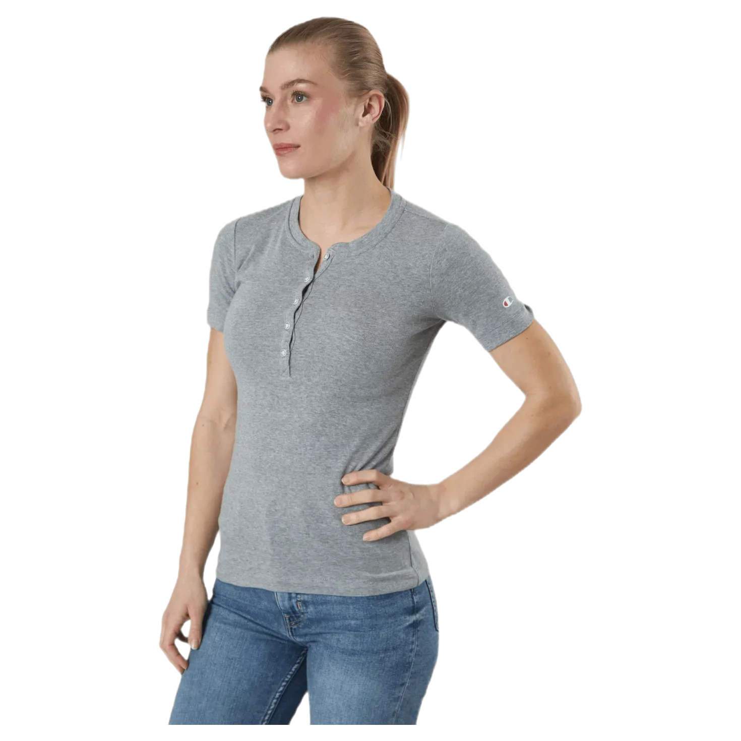Crewneck T-Shirt Grey