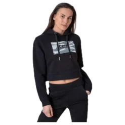 Cropped Dpm Hood Black