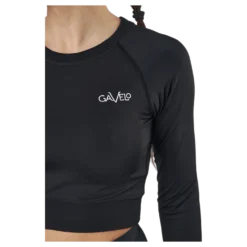 Cropped Longsleeve Black