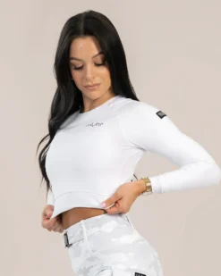 Cropped Long Sleeve Frost
