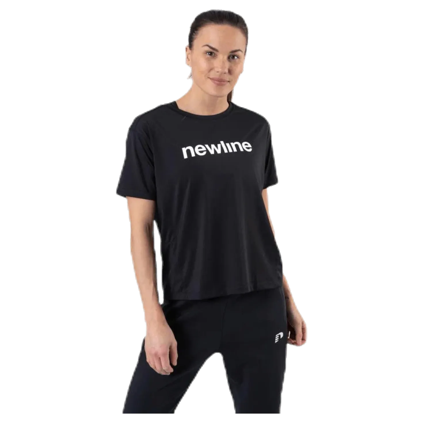 Cropped Tee Black