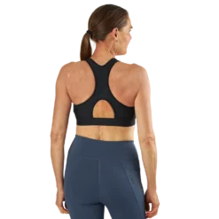 Crossback Mid Bra Black