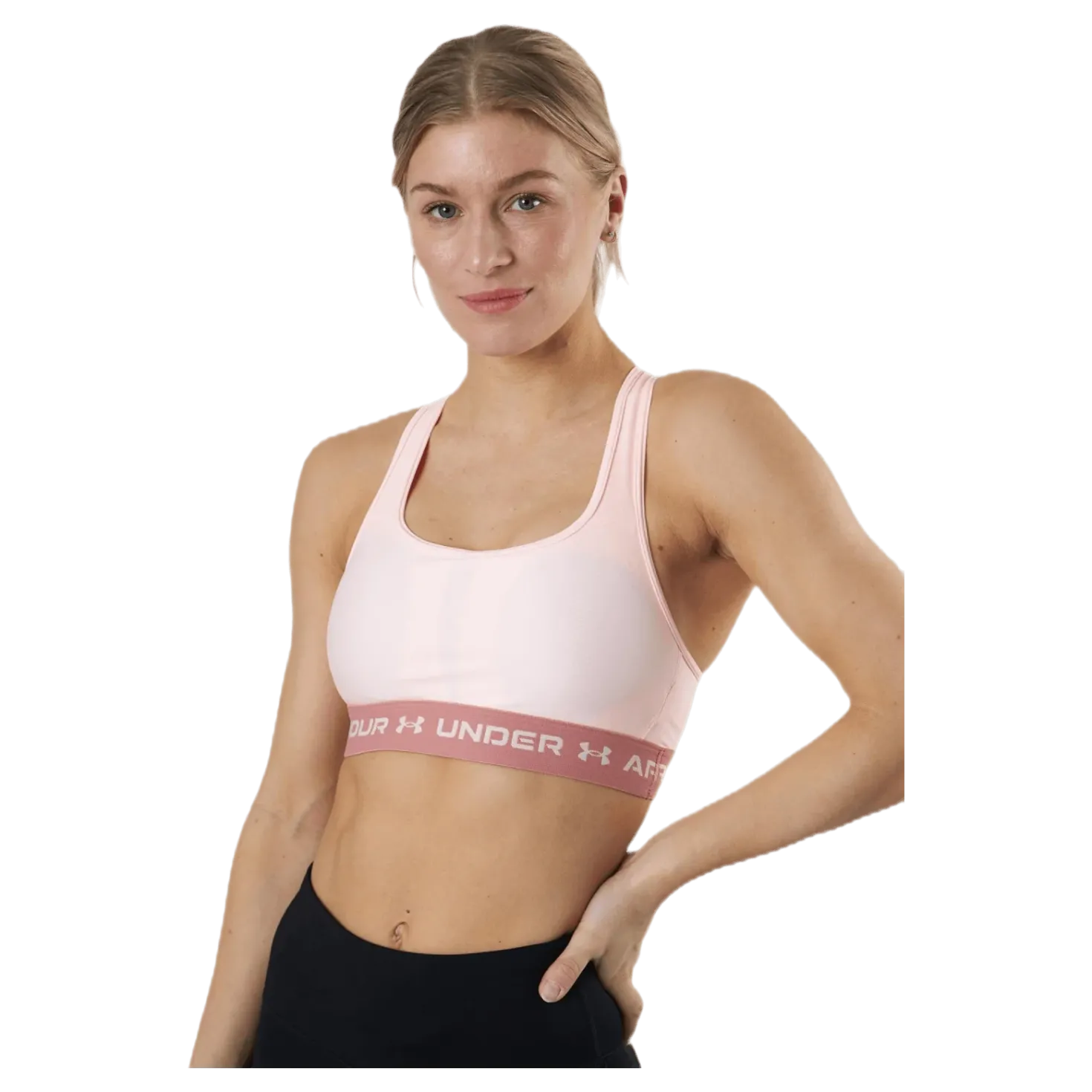 Crossback Mid Bra Pink