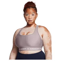 Crossback Mid Bra Tetra Gray